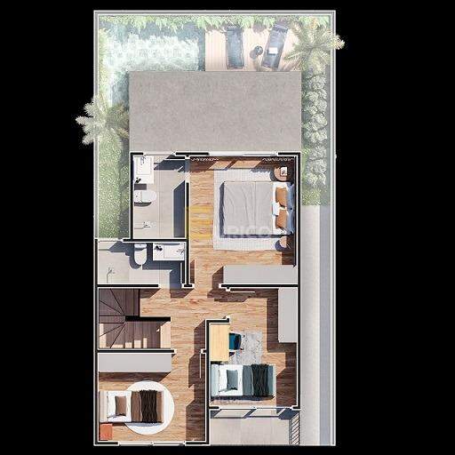 Casa em condomínio à venda no Condomínio Village Spadaccia em Valinhos/SP: 