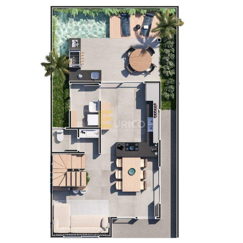 Casa em condomínio à venda no Condomínio Village Spadaccia em Valinhos/SP: 