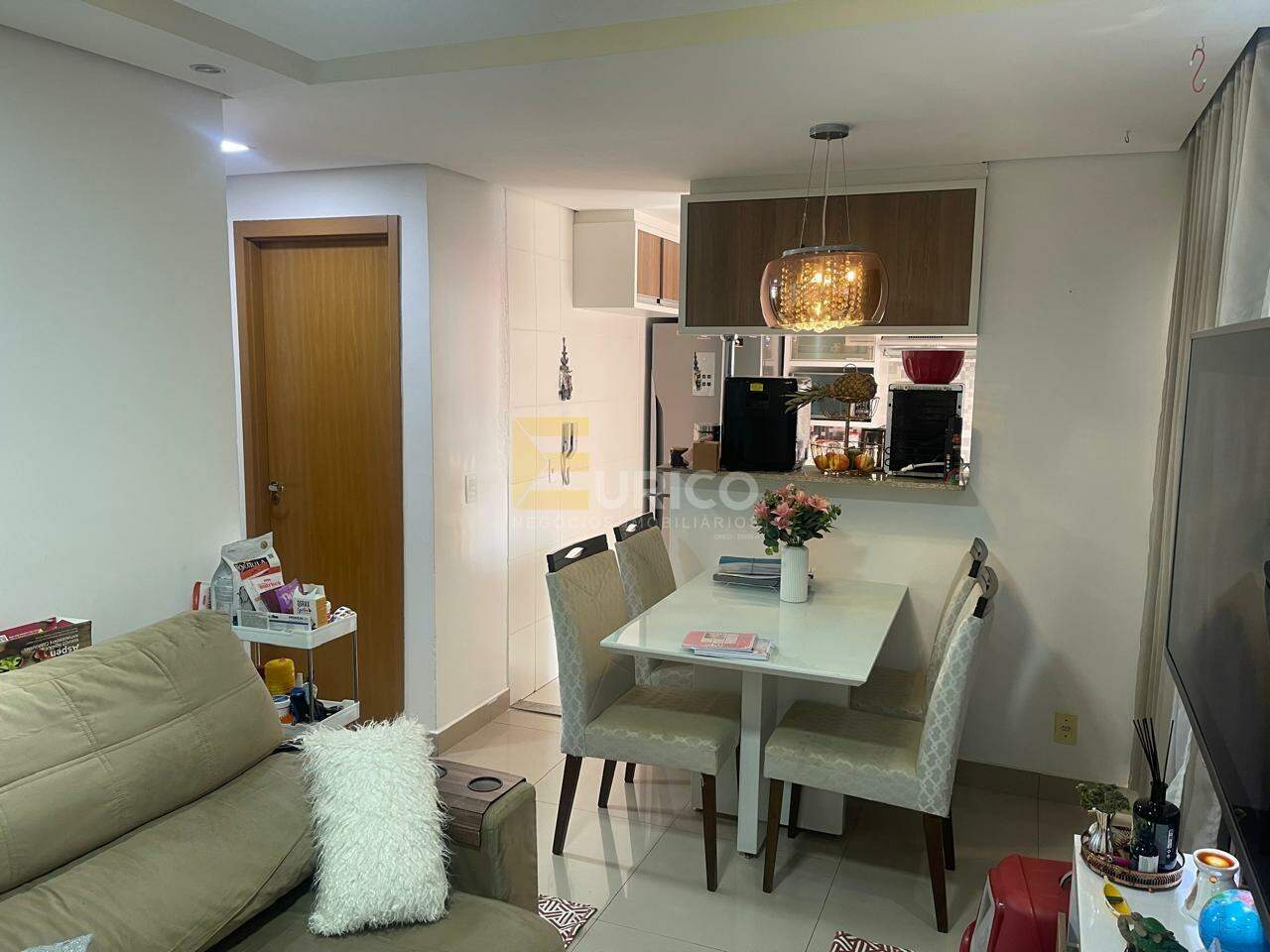 Apartamento à venda no Condomínio Residencial Parque Cachoeira das Pedras em Campinas/SP: 
