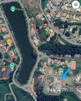 Terreno à venda no LOTEAMENTO VALE AZUL I em Jundiaí/SP: 