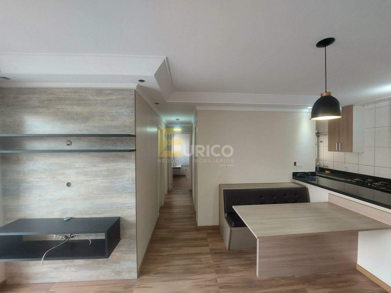 Apartamento para aluguel no Condomínio Mais Campos Salles em Valinhos/SP: 