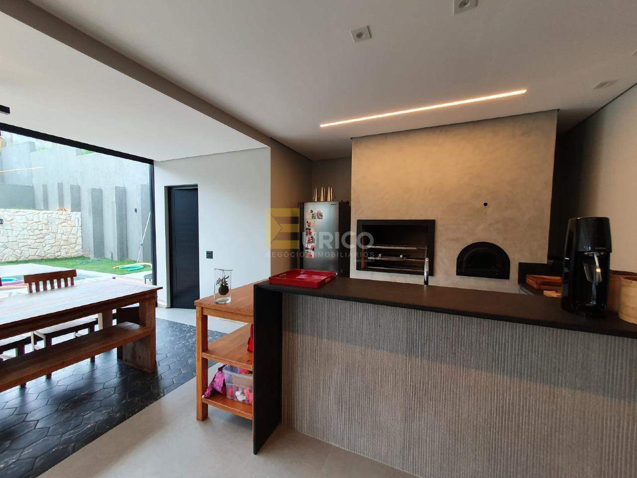 Casa em condomínio à venda no Condomínio Villagio Paradiso em Itatiba/SP: Área Gourmet