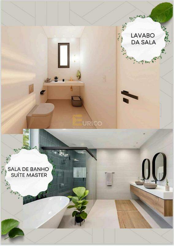Casa em condomínio à venda no Condomínio Reserva Santa Monica em Itupeva/SP: 