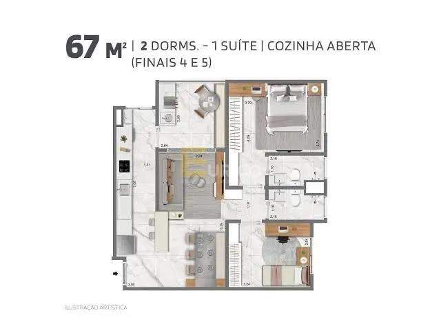 Apartamento à venda no Condomínio La Sierra em Jundiaí/SP: 
