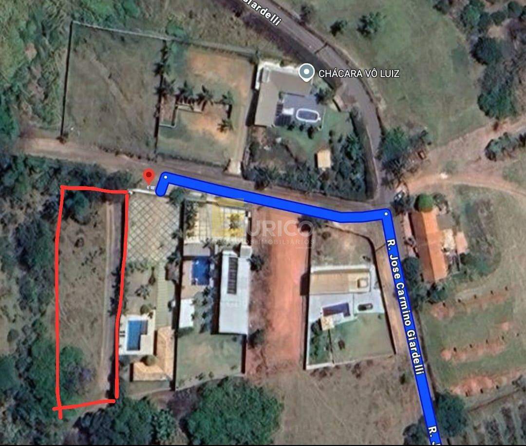 Terreno à venda no VILA CAPUAVA em Valinhos/SP: