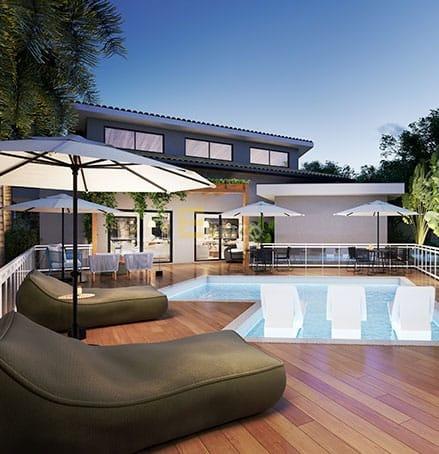 Terreno em Condomínio à venda no Condomínio Reserva dos Sabiás em Paulínia/SP: 