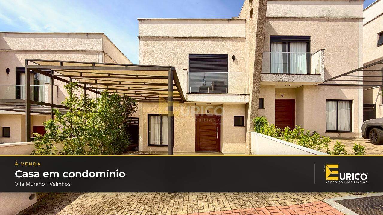 Casa em condomínio à venda no Condominio Vila Murano em Valinhos/SP: 