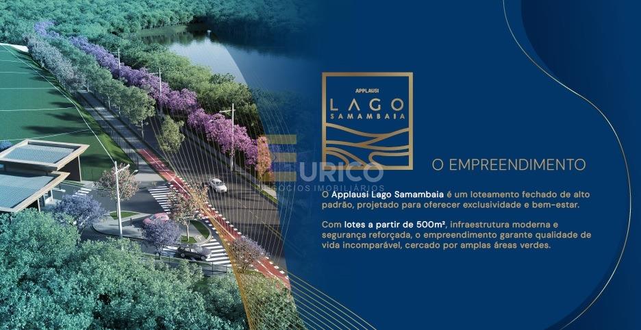 Terreno em Condomínio à venda no Applausi Lago Samambaia em Jundiaí/SP: 