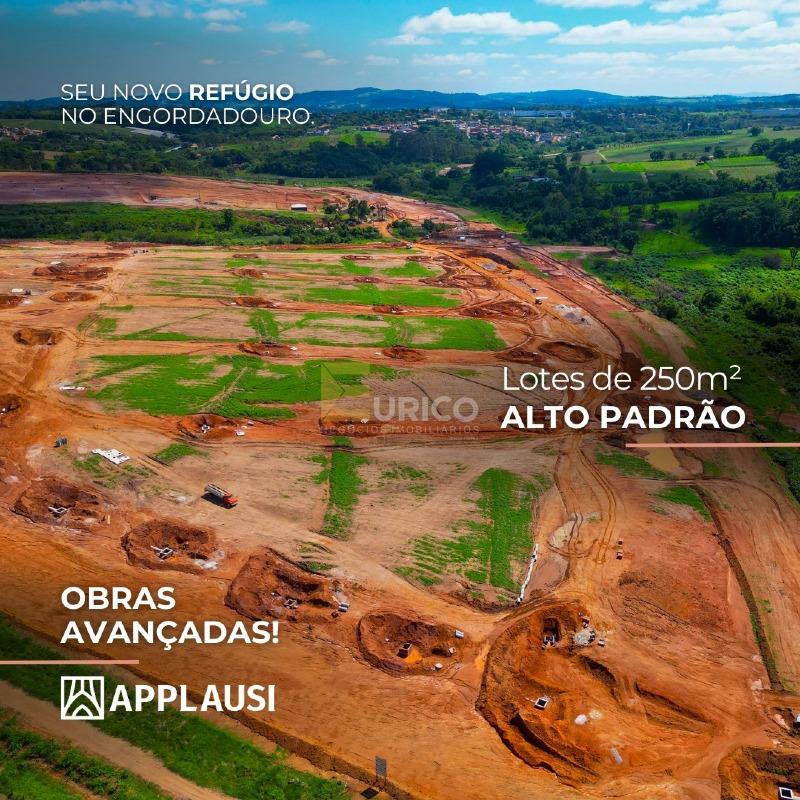 Terreno em Condomínio à venda no Applausi Villagio Engordadouro em Jundiaí/SP: 