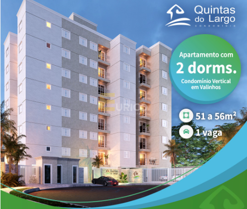 Apartamento à venda no Condomínio Quintas do Largo em Valinhos/SP: 