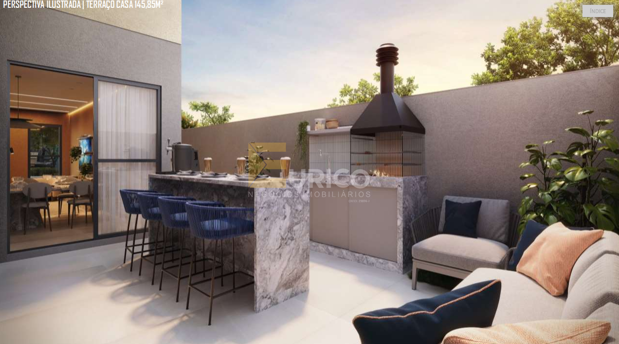 Casa em condomínio à venda no Las Villas Madri em Jundiaí/SP: 