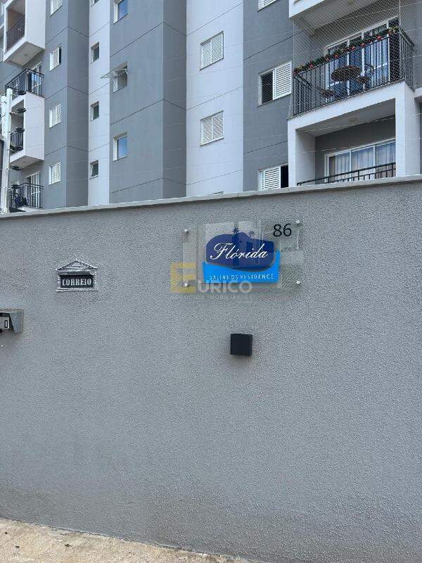 Apartamento para aluguel no Condomínio Residencial Flórida em Valinhos/SP: 