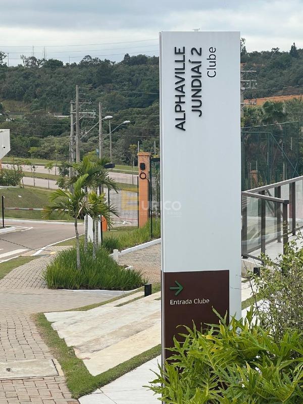 Terreno em Condomínio à venda no Condomínio Alphaville Jundiaí 2 em Jundiaí/SP: 