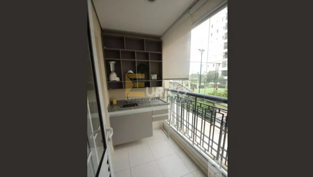 Apartamento para aluguel no Condomínio Atmosphera em Jundiaí/SP: 