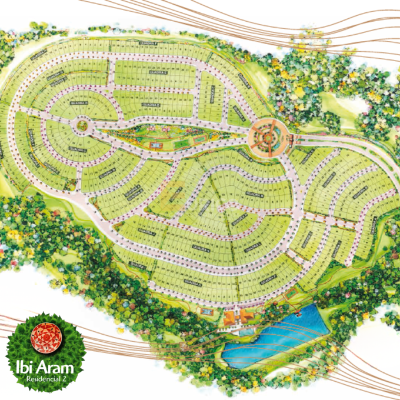 Terreno em Condomínio à venda no Condomínio Residencial Ibi Aram II em Itupeva/SP: 