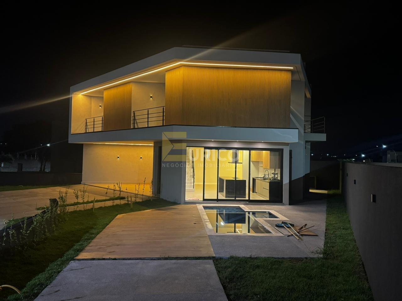 Casa em condomínio à venda no Condomínio Residencial Royal Garden em Paulínia/SP: 