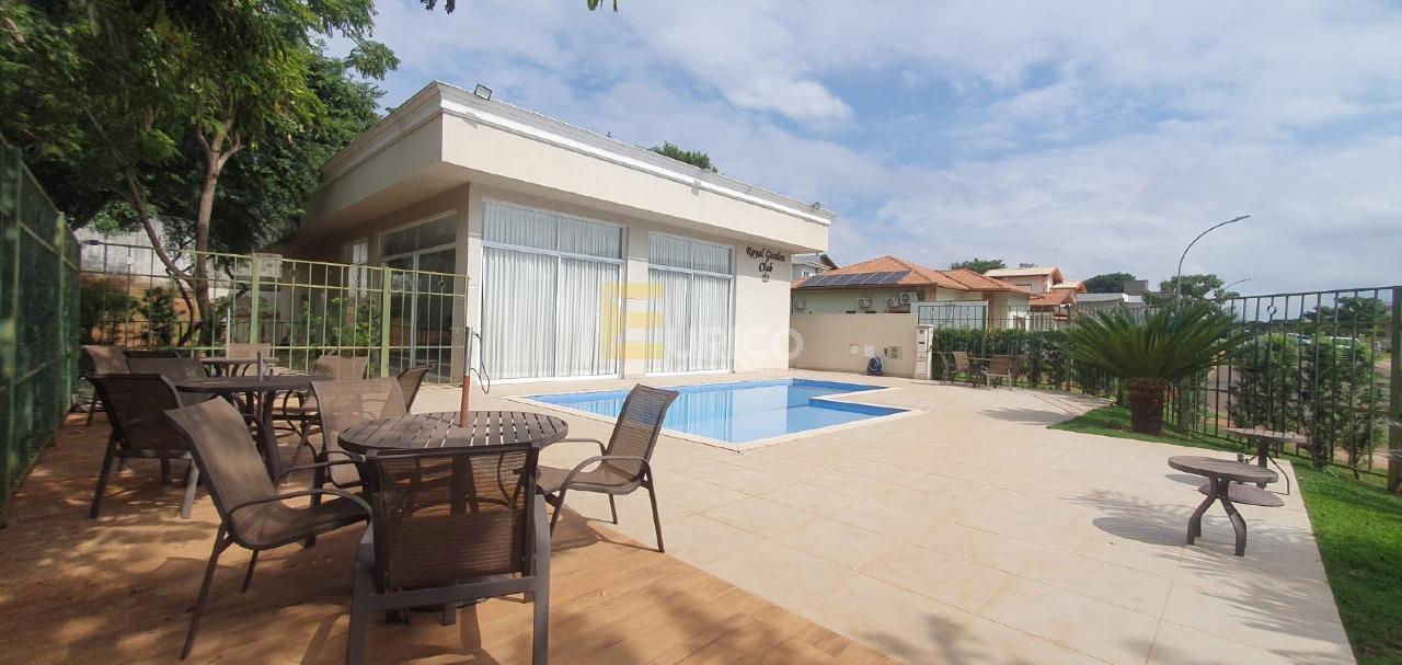 Casa em condomínio à venda no Condomínio Residencial Royal Garden em Paulínia/SP: 