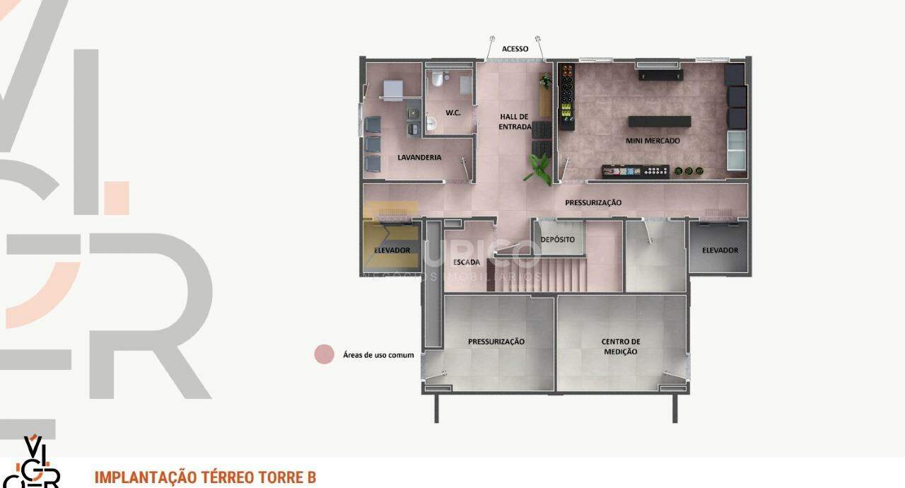 Apartamento à venda no Residencial Vigore em Jundiaí/SP: 