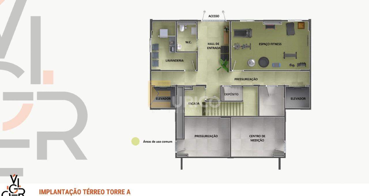 Apartamento à venda no Residencial Vigore em Jundiaí/SP: 