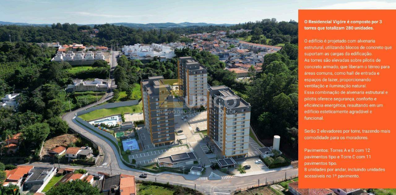 Apartamento à venda no Residencial Vigore em Jundiaí/SP: 
