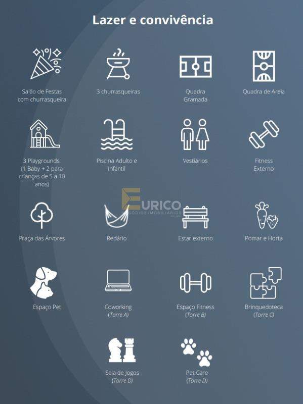 Apartamento à venda no Gioviale Residencial em Jundiaí/SP: 