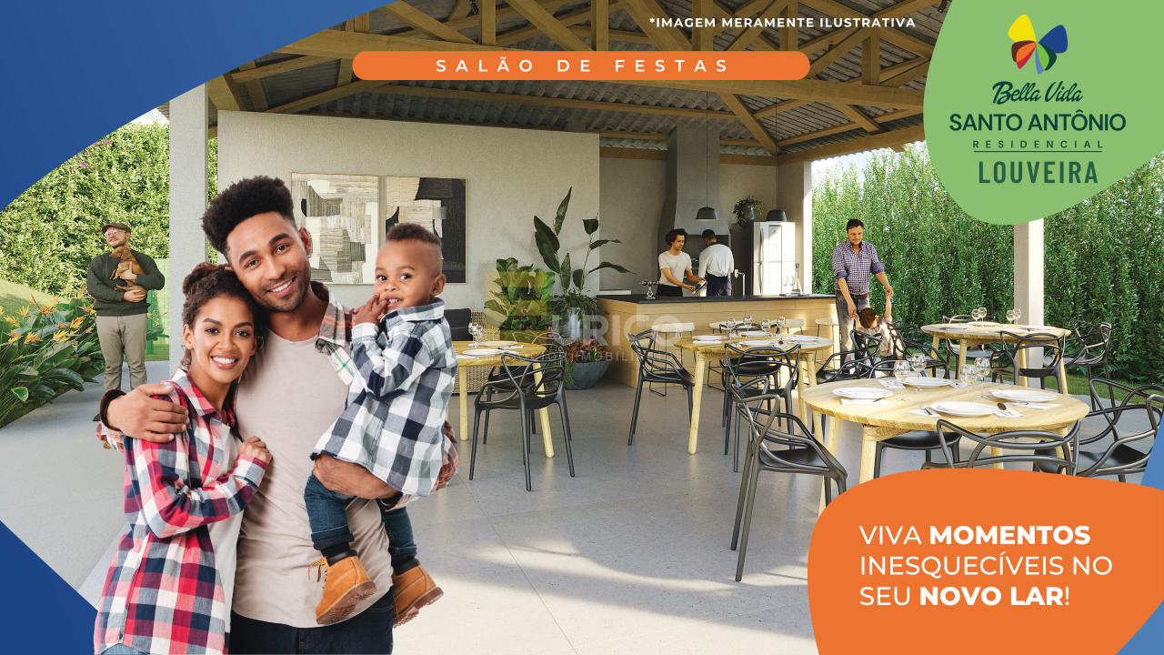 Apartamento à venda no Bairro Santo Antônio em Louveira/SP: 