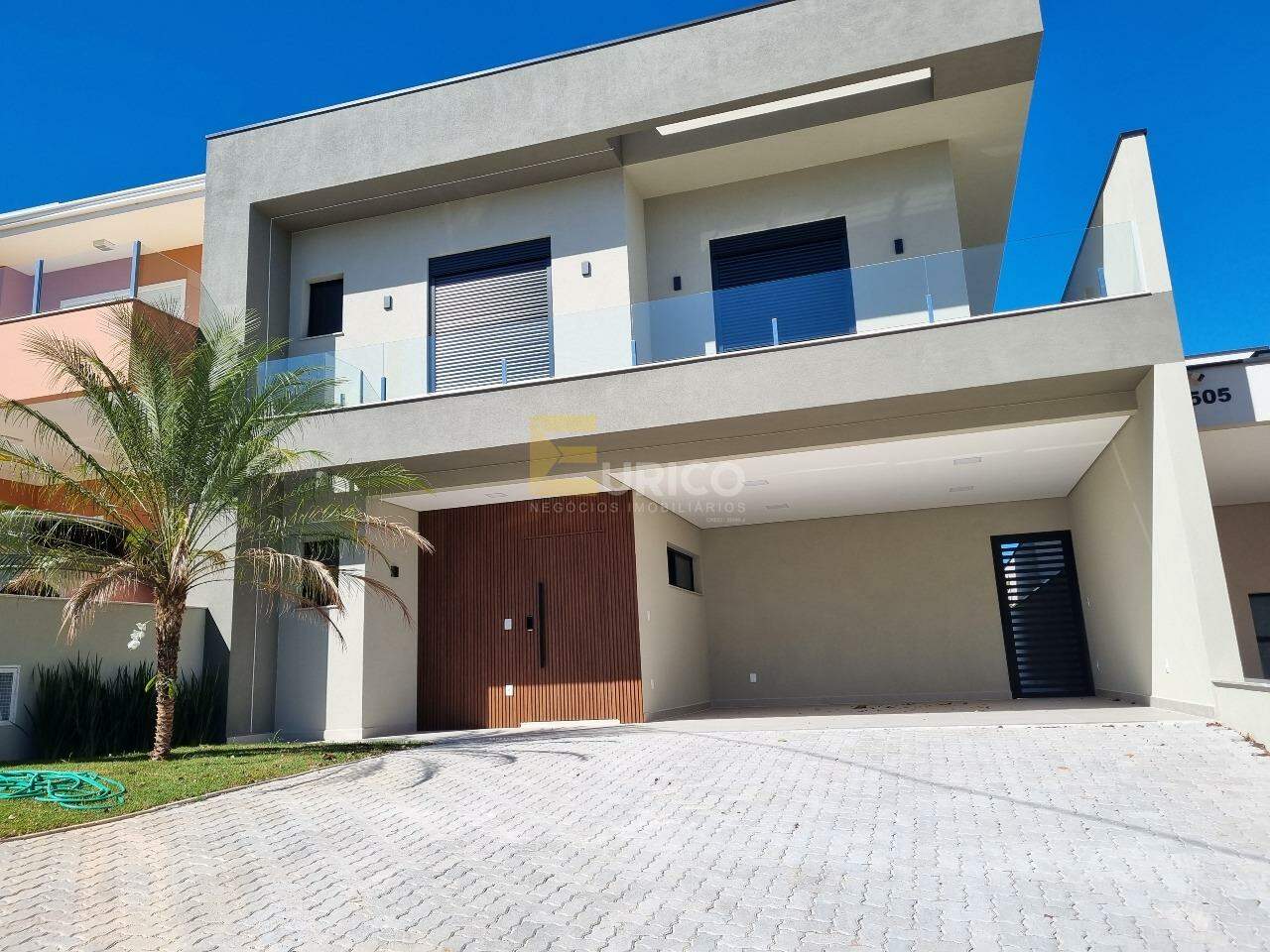 Casa em condomínio à venda no Condomínio Reserva da Mata em Vinhedo/SP: fachada