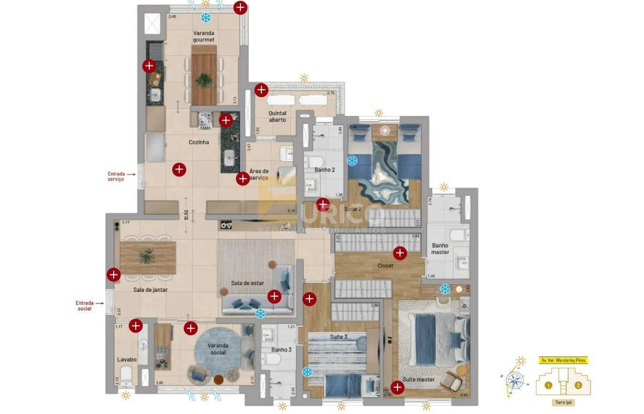 Apartamento à venda no Mistral Jundiaí em Jundiaí/SP: 
