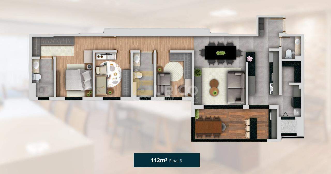 Apartamento à venda no Resort Prime Santa Angela em Jundiaí/SP: 