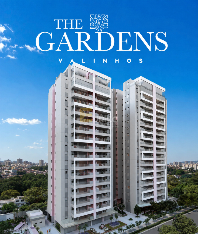Apartamento à venda no Condomínio The Gardens Paiquere em Valinhos/SP: 