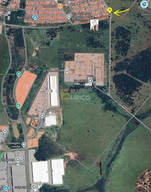 Terreno à venda no Parque Almerinda Pereira Chaves em Jundiaí/SP: