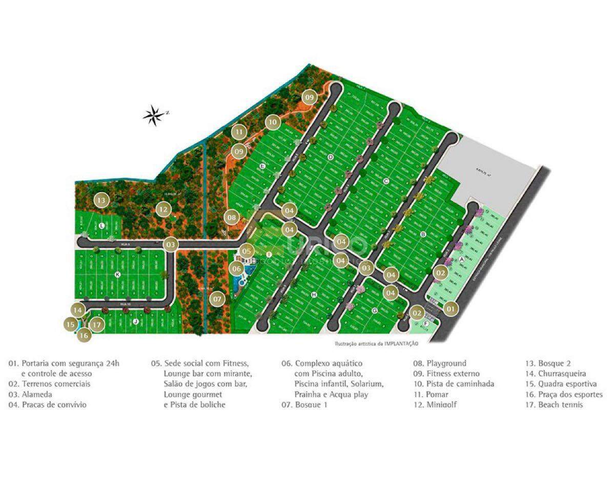 Terreno em Condomínio à venda no Condomínio Condomínio Poema Japy em Itupeva/SP: 