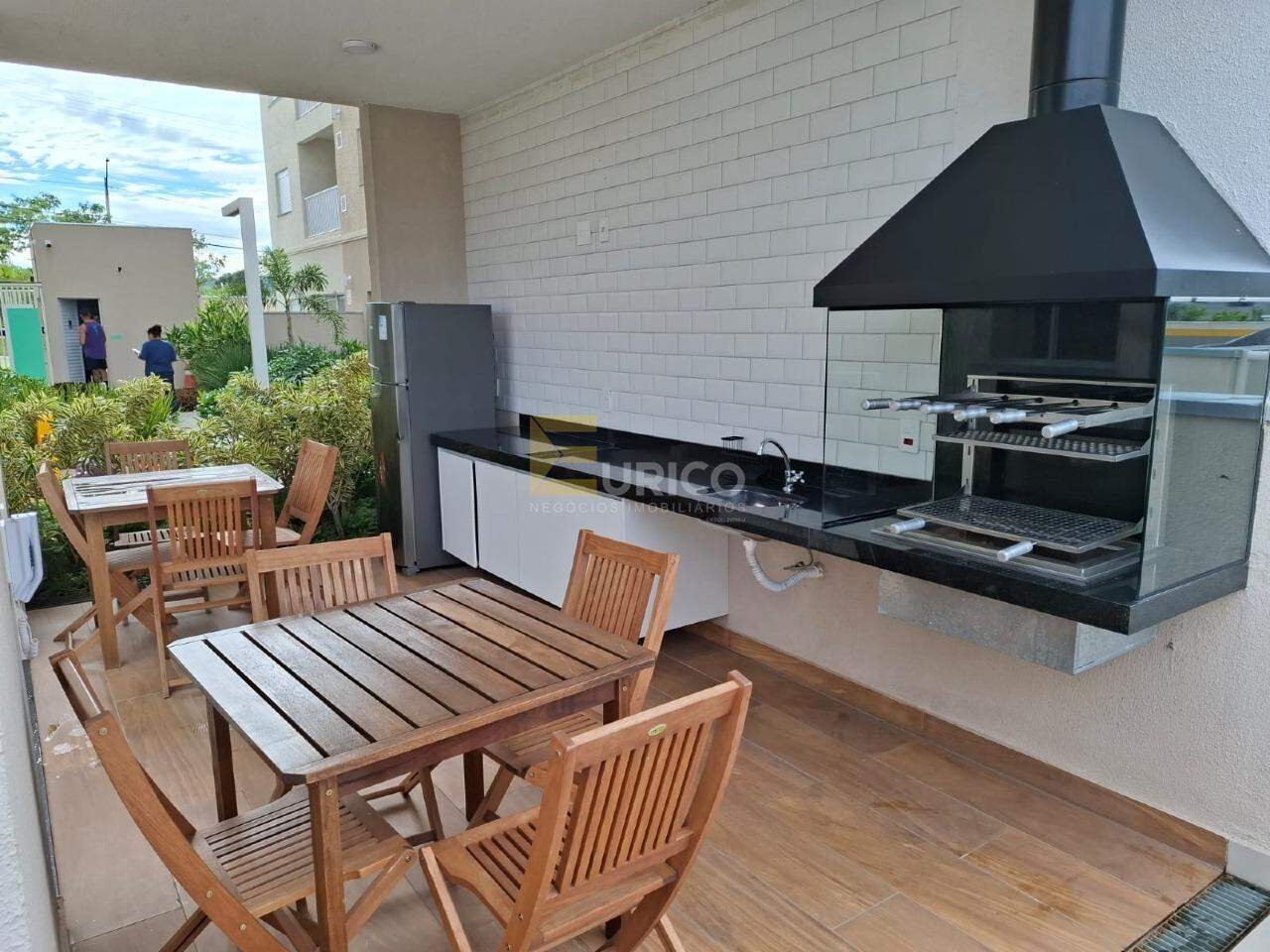 Apartamento para aluguel no JARDIM SANTO ANTÔNIO em Valinhos/SP: CHURRASQUEIRA