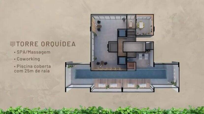 Apartamento à venda no Condomínio The Gardens Paiquere em Valinhos/SP: 