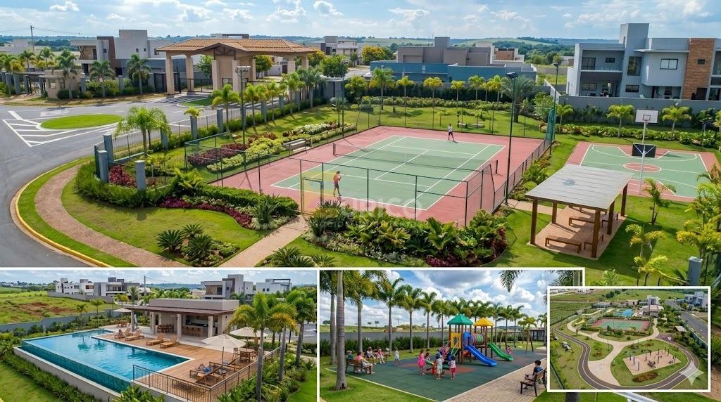 Terreno em Condomínio à venda no Condomínio Terras da Estancia- Bosque em Paulínia/SP: 