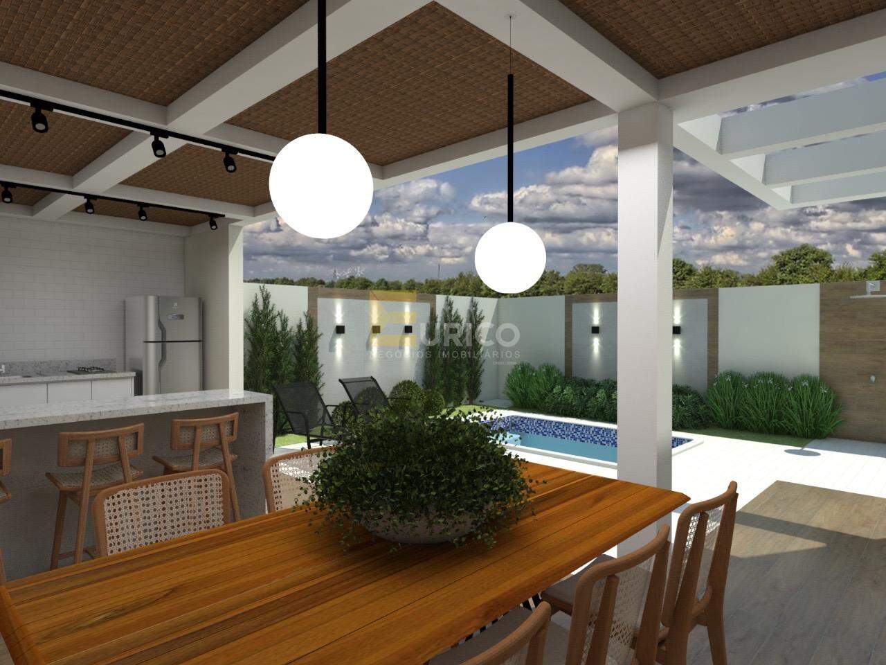 Casa em condomínio à venda no Condomínio Vila Quinta dos Manacas em Vinhedo/SP: Projeto Externo