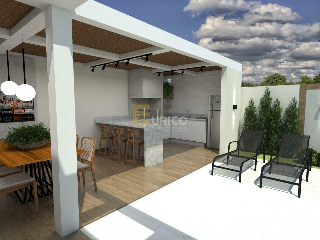 Casa em condomínio à venda no Condomínio Vila Quinta dos Manacas em Vinhedo/SP: Projeto Externo