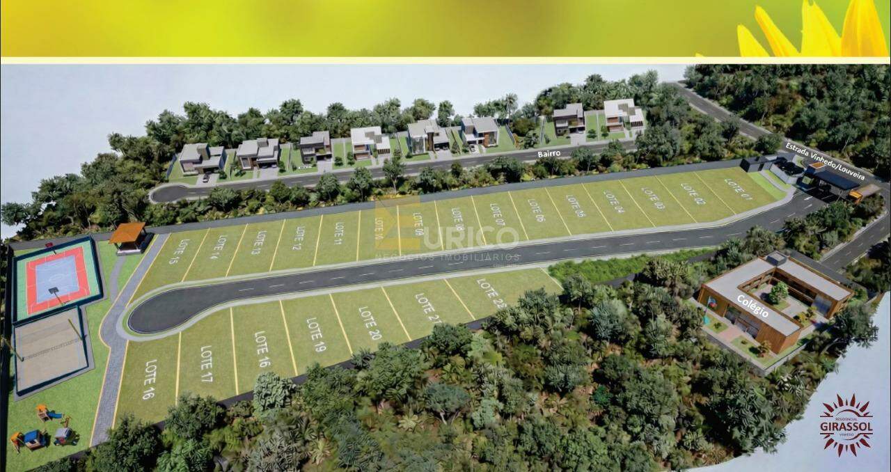 Terreno em Condomínio à venda no Pinheirinho em Vinhedo/SP: 