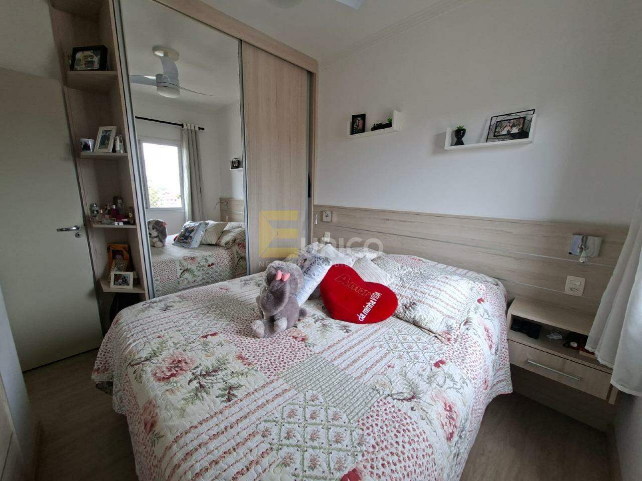 Apartamento para aluguel no Condomínio Floratta Club House em Valinhos/SP: 