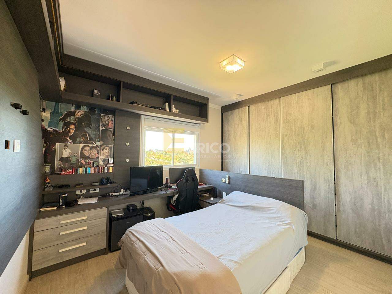 Casa em condomínio à venda no Condomínio Villaggio Capríccio em Louveira/SP: suíte 2
