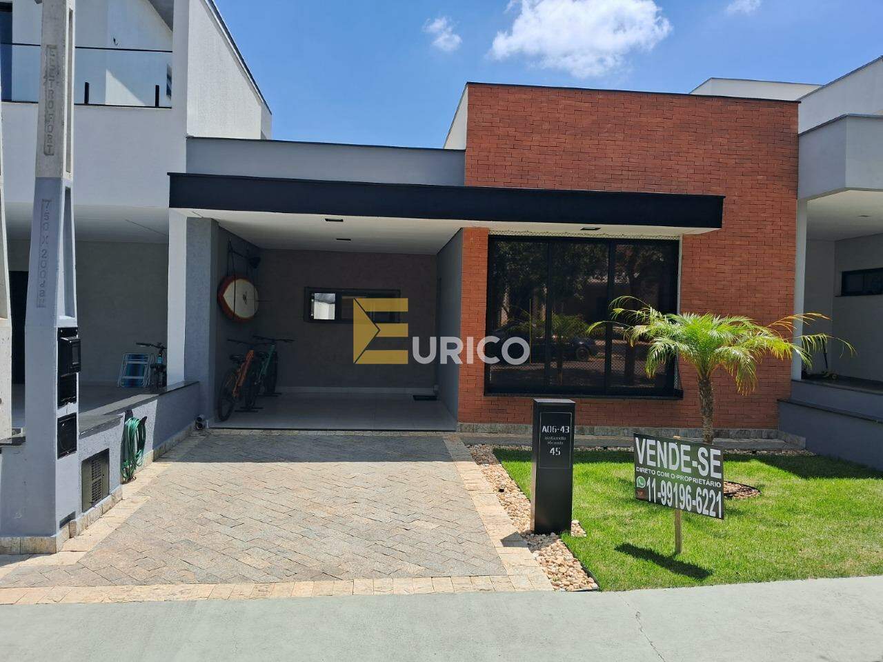 Casa em condomínio à venda no Jardim Novo Horizonte em Sorocaba/SP: 