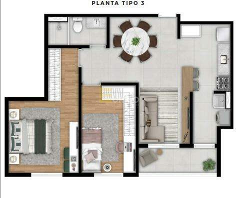 Apartamento à venda no Residencial Baluarte em Vinhedo/SP: 