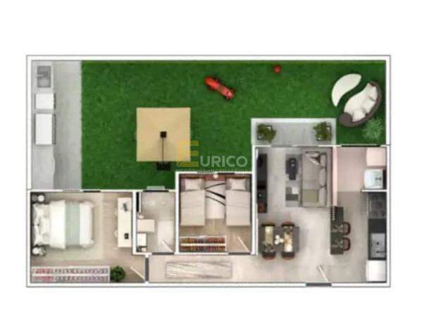 Apartamento para aluguel no Condomínio Residencial Bello Cielo II em Vinhedo/SP: 