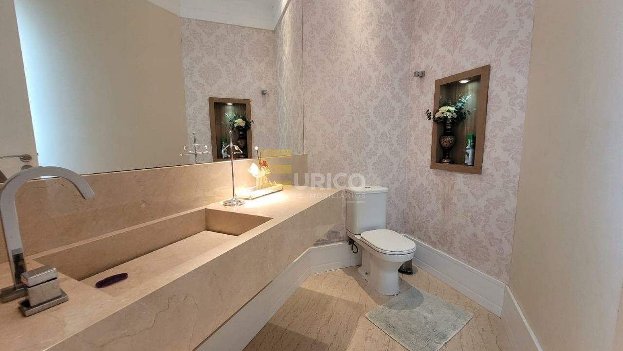 Casa em condomínio à venda no Condomínio Zurich Dorf em Valinhos/SP: Lavabo