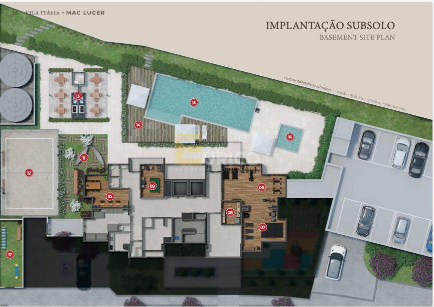 Apartamento à venda no Condomínio Vila Itália Residence em Valinhos/SP: 
