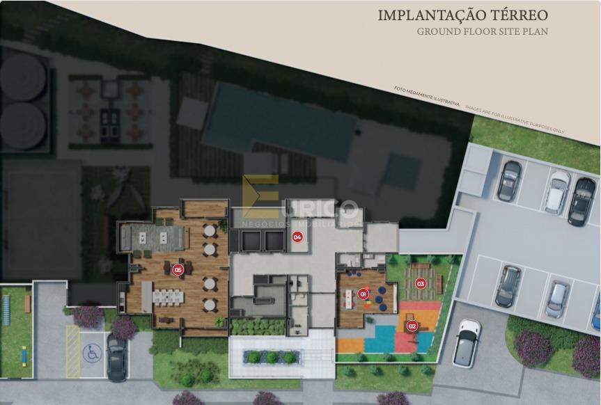 Apartamento à venda no Condomínio Vila Itália Residence em Valinhos/SP: 