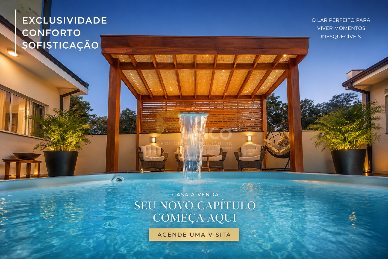 Casa em condomínio à venda no Condomínio Flor da Serra em Valinhos/SP: 