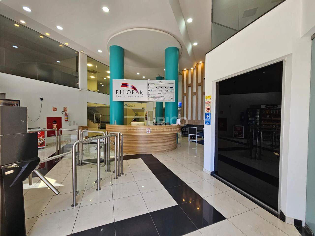 Sala para aluguel no Centro Empresarial Ellopar em Valinhos/SP: 