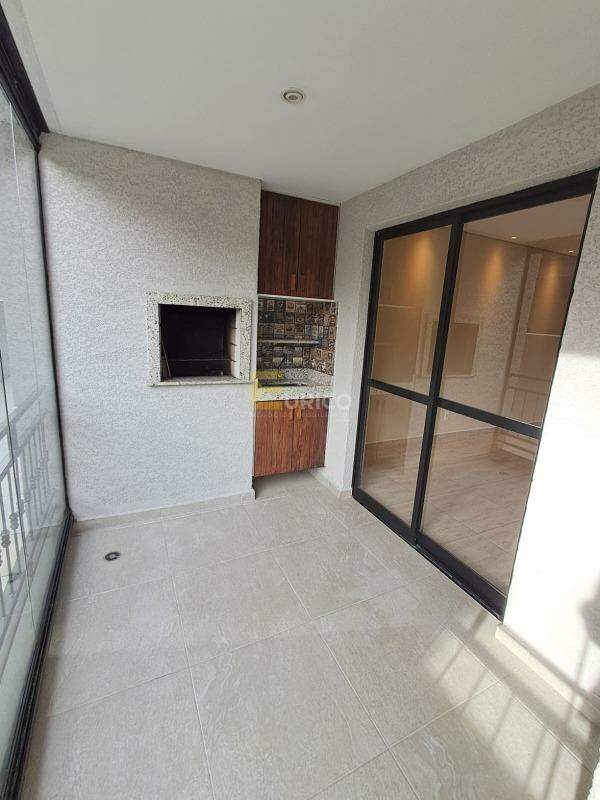 Apartamento para aluguel no Condomínio Mondo Itália em Vinhedo/SP: Varanda