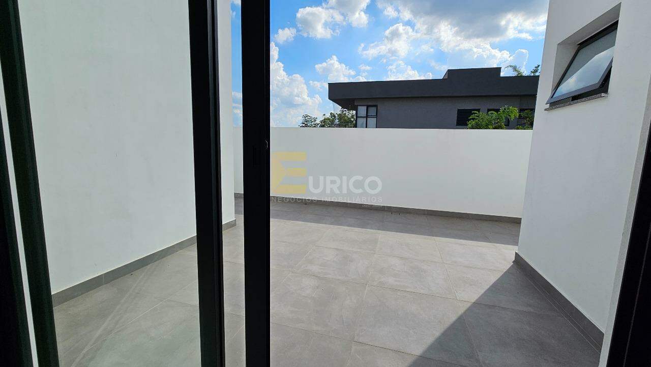 Casa em condomínio para aluguel no Condomínio Delle Stelle em Louveira/SP: Varanda da suíte